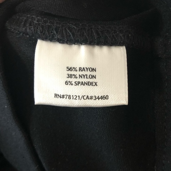 Eileen Fisher Straight Leg Business Casual Black Pants - Size Medium - Picture 8 of 9